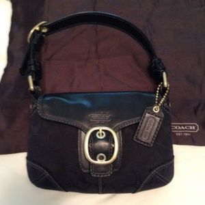 Coach G0773-11441 Black Hobo Bag